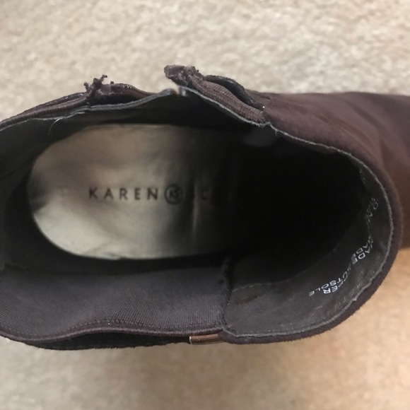 NEW Karen Scott Major Brown High Heel Bootie - Picture 10 of 12
